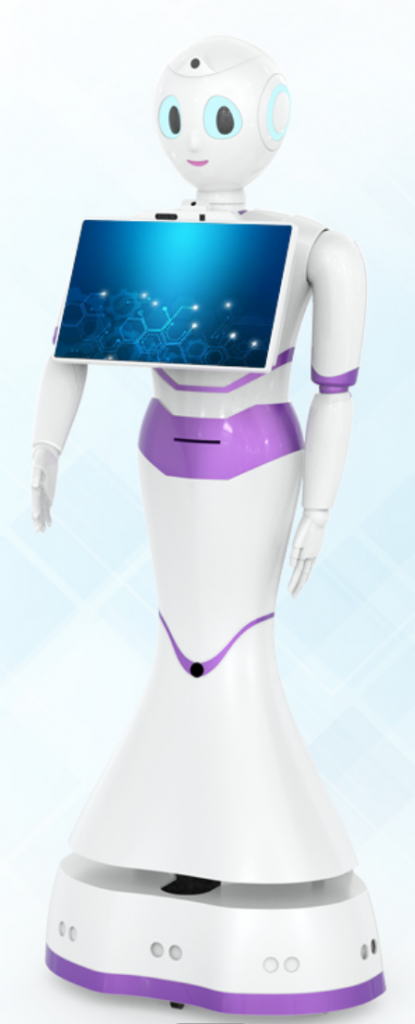 Roboter-Empfangsroboter-Mensch-Custom-Service-Hotel-Krankenhaus-Roboter