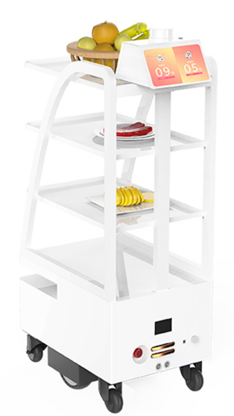 livraison de plateaux alimentaires transport sécurisé automatique sans contact humain